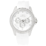 Invicta Women's 21899 Angel Quartz Chronograph Silver Dial Watch