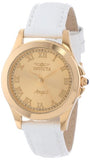 Invicta Women's 14805 Angel Analog Gold Ion-Plated Watch Set