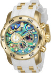 Invicta Men's 24840 Pro Diver Quartz Chronograph White Dial Watch