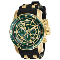 Invicta Men's 25708 Pro Diver Quartz Multifunction Green Dial Watch