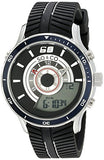SO&CO New York Men's 5035.1 Monticello Analog-Digital Display Black  Rubber Strap Watch