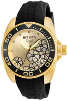 Invicta Women's 23488 Angel Quartz 3 Hand Champagne Dial Watch