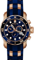 Invicta  Men's 18197 Pro Diver Quartz Chronograph Blue Dial Watch