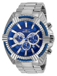 Invicta Men's 27191 Bolt Quartz Chronograph Blue Dial Watch