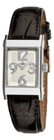 Eterna 8790.41.14.1156 Quartz Ladies Black Leather Strap Diamond Watch