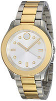Movado Women's Swiss-Quartz Watch with Two-Tone-Stainless-Steel Strap, 19 (Model: 3600418)