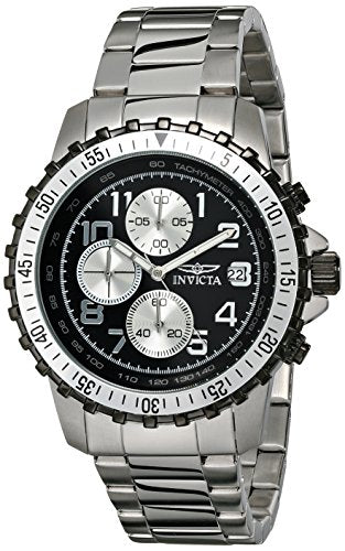 Invicta Men's 6000 Pilot Collection Stainless Steel Chronograph Watch