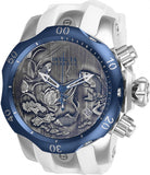 Invicta Men's 25722 Reserve Quartz 3 Hand Black, Blue Dial Watch