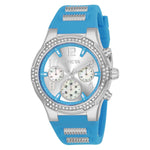 Invicta Women's 24202 BLU Quartz Multifunction Silver Dial Watch