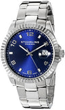 Men's Simple Diver Watch on a SS Strap and Blue Dial