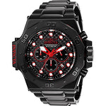 Invicta Men's 25386 Akula Quartz Chronograph Black, Red Dial Watch