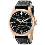 Invicta Men's 11199 Specialty Black Dial Black Leather Watch [Watch] Invicta