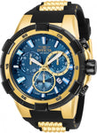 Invicta Men's 25858 Aviator Quartz Chronograph Blue Dial Watch