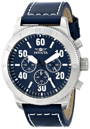Invicta Men's 16754 "Specialty" Stainless Steel Watch with Leather Band