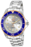 Invicta Men's 13788 Pro Diver Automatic 3 Hand Silver Dial Watch