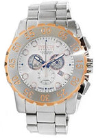 Invicta Reserve Chronograph Silver Dial Stainless Steel Mens Watch 11026 [Wat...