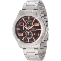 Invicta 12151 Men's Specialty Elegant Chronograph Brown Stainless Steel Watch