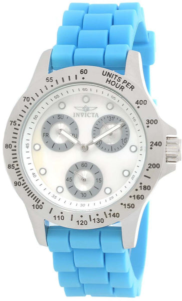 Invicta Women's 21970 Speedway Quartz Chronograph White Dial Watch