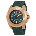 Invicta Men's 23731 Pro Diver Quartz 3 Hand Green Dial Watch