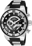 Invicta Men's 24221 S1 Rally Quartz Multifunction Black Dial Watch