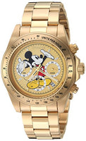Invicta Men's 25196 Disney Quartz Chronograph Gold Dial Watch