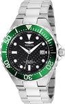 Invicta Men's 26175 Pro Diver Automatic 3 Hand Black Dial Watch