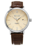 SO & CO New York Men's 5266L.1 Brown Leather Watch