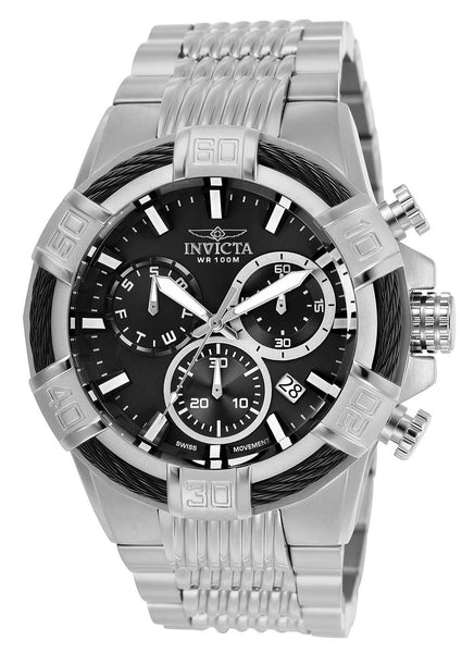 Invicta Men's 25862 Bolt Quartz Chronograph Black Dial Watch