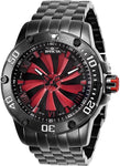 Invicta Men's 25849 Speedway Automatic 3 Hand Red, Black Dial Watch