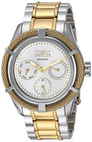 Invicta Women's 24455 Bolt Quartz Chronograph Silver Dial Watch