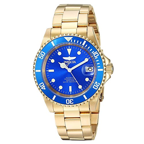 Invicta Men's 24763 Pro Diver Automatic 3 Hand Blue Dial Watch