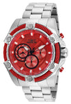 Invicta Men's 25514 Bolt Quartz Chronograph Red Dial Watch