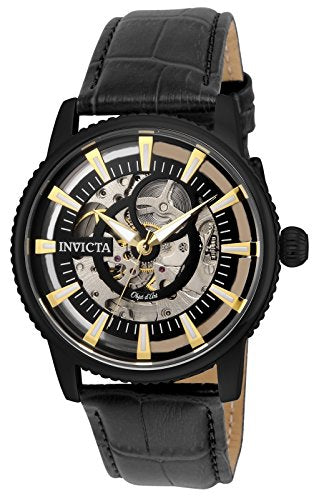 Invicta Men's 22645 Objet D Art Automatic 3 Hand Black Dial Watch