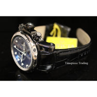 Invicta 13906 Men's Venom Analog Display Swiss Quartz Black Leather Watch