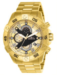 Invicta Men's 26098 S1 Rally Quartz Multifunction Gold Dial Watch