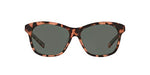 Costa Del Mar Women's Sarasota Polarized Rectangular Sunglasses, Shiny Dusk/Grey Polarized-580G, 57 mm