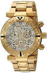 Invicta Men's 24990 Subaqua Quartz Chronograph Silver, Gold Dial Watch