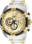 Invicta Men's 25528 Bolt Quartz Chronograph Gold Dial Watch