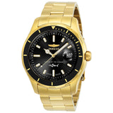 Invicta Men's 25810 Pro Diver Quartz 3 Hand Black Dial Watch