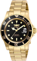 Invicta Men's 26975 Pro Diver Quartz 3 Hand Black Dial Watch