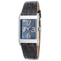 Eterna 11879041541158Fra Women's 1935 Diamond Dark Grey Genuine Lizard Two-Tone Dial Watch