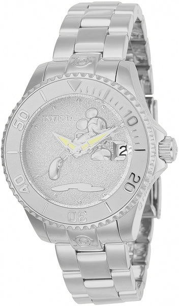 Invicta Women's 24532 Disney Automatic 3 Hand Silver Dial Watch
