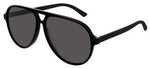 Gucci GG0423S 007 Shiny Black GG0423S Pilot Sunglasses Lens Category 3 Size 60m