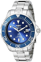 Invicta Men's 16036 Pro Diver Automatic 3 Hand Metallic Blue Dial Watch