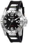 Invicta Men's 6252 Excursion Quartz 3 Hand Black Dial Watch