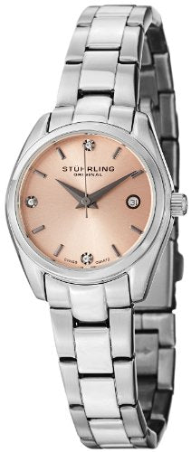 Stuhrling 414L 02 Women's Classic Ascot Prime Stainless Steel Bracelet Watch