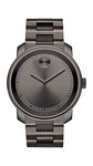 Movado Men's BOLD Metals Watch with a Printed Index Dial, Gunmetal Grey (Model 3600259)