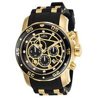 Invicta Men's 25710 Pro Diver Quartz Multifunction Black Dial Watch