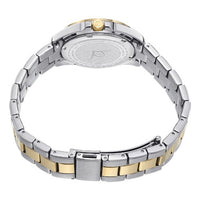 Stuhrling 494 02 Women's Regent Dynamo 23k Yellow Gold Plating SS Two-Tone Watch
