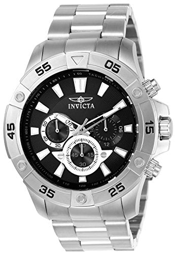 Invicta Men's 22786 Pro Diver Quartz Chronograph Black Dial Watch